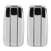 RV Seat Back Hook - Concealed Brushed Silver Zinc Alloy Hanger For Towels, Bags, Hats, Coats In Car, Van, RV, Boat And Home Bathroom