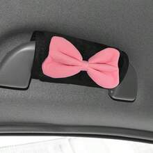 1pc General Motors Parts Suede Door Bow Handle Gloves Soft Car Door Handle Protective Cover - Bow - View 4
