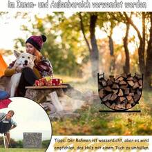 Firewood Racks - Black - View 10