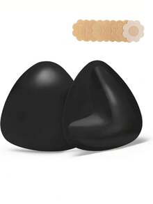 2 Pairs Double-Sided Adhesive Bra Pads, White Sticky Bra Pads, Adhesive Bra Pads, Lift-Up Bra Pads, Self-Adhesive Bra Pads, Instant Lift Bra Pads, Sports Bra/Swimsuit Lift-Up Bra Pads - Multicolor - View 31