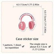 62Pcs Pink Book Fan Sticker - Waterproof PVC Sticker With " Team" Design, Great For Diaries, Laptops, School Bags, Etc. - Great For Party Gifts, Rewards And Holiday Gifts, Book Fan Gifts | Fun Design | Waterproof Sticker, Book Decoration - Nhiều màu - Xem 4