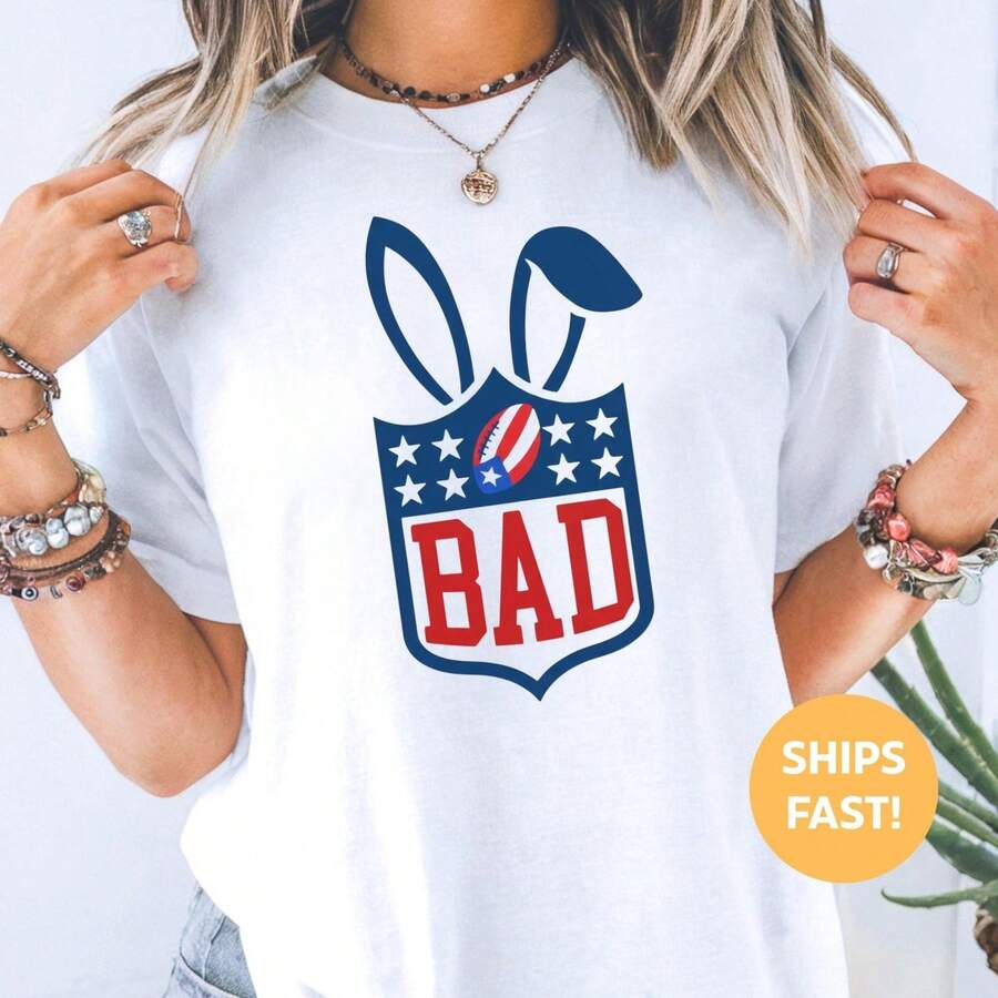 Benito Bowl TShirt 2026 Super Football Shirt Bad Game Day Bunny Shirt Superbowl Puerto Rico Fan Tee Badbunny - trắng - Xem 1