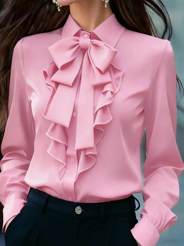 Women Two-Piece Outfits - Pale Pink - View 3