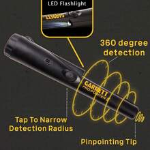 Garrett Pro-Pointer II Metal Detector Pinpointer – 360° Detection, LED Flashlight, Waterproof Tip, Fast Retune, Lost Alarm, Includes Holster & Battery - 1 - 查看 7