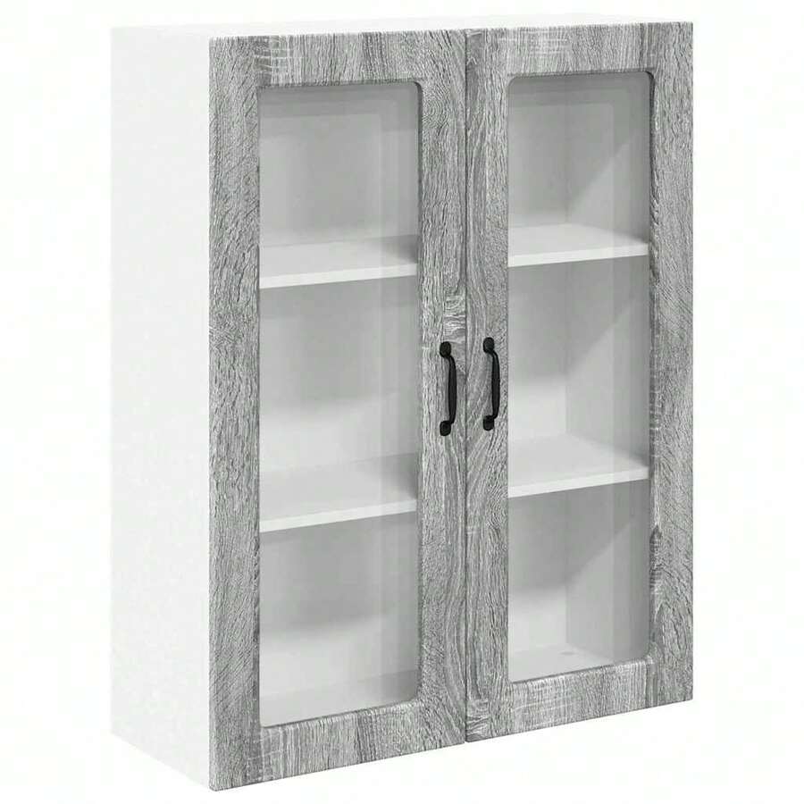 vidaXL Armadio da cucina Kalmar Gris Sonoma 80 x 31 x 100 cm - Grigio - Visualizzare 1