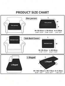 1 Person, 2 People, 3 People, 4 People, Backrest Cover, L-Shaped Sofa, T-Shaped Elastic, Garden Cushion Cover, Outdoor Cushion Cover, Replacement Sofa Cover, Outdoor Cushion Cover, Thick Jacquard Texture, Twill Fabric, Xuanji Furniture Protective Cover Sofa Cover