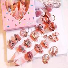 36 Pcs Broches para Bebe Niña Pinza para el Cabello Diademas para Bebes Pinzas para el Cabello de la Niña Lazos para el Cabello Lindos Lazos para el Cabello del Bebe Accesorios para el Cabello Pinzas para el Cabello con Cola de Caballo Set para Bebes Niñas Adolescentes Niños Pequeños Estilos Surtidos Rosa coreano + Rosa - 36 piezasRosacoreanoRosa - Ver 5