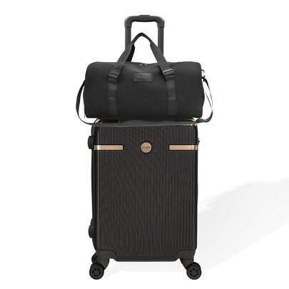 Kit Maleta De 20 Pulgadas Con 1 bolsa de deporte y fitness Compacta Sin Documentar Maleta de Mano Ruedas Dobles Desmontables