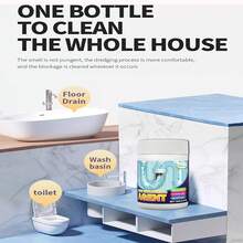 H4Cacle Heavy Duty Sink & Drain Cleaner For Plug Holes Kitchen Sewer Power Pipe Channel Powder Cleaning Tools Quick Fix For Sink, Shower & Toilet Clogs - 426-1 - View 11