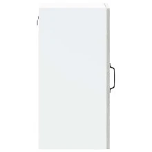 vidaXL Armoire murale de cuisine avec porte vitrée "Kalmar" Bois d'ingénierie gris Sonoma - Gris - Voir 7