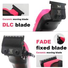 WMARK Professional Hair Clipper Set, Cordless Hair Clipper, Electric Hair Clipper Set, Rechargeable Hair Clipper, NG-8613 Set - Multicolor - View 3