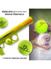 Lanzador de bolas para perros, juguetes interactivos para perros (carga y lanzamiento de pelotas de tenis para que los perros busquen) [Los mejores juguetes para perros grandes, medianos y pequeños] 3 estilos disponibles,37643461 - Rosado Sandía - Ver 6