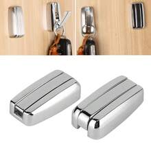 RV Seat Back Hook - Concealed Brushed Silver Zinc Alloy Hanger For Towels, Bags, Hats, Coats In Car, Van, RV, Boat And Home Bathroom