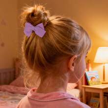 10pcs Girls Hair Bow Hair Clips, Simple Bangs Clips For Toddler Kids, Non-Damaging Alligator Hair Clip Barrettes, Suitable For Daily Use