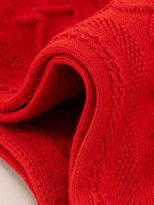 1 pereche, 5 perechi de șosete roșii aleatorii pentru femei, potrivite pentru purtare zilnică/Ziua Îndrăgostiților/Ziua Internațională a Femeii/Ziua Sfântului Patrick - Multicolor - Vizualizare 7