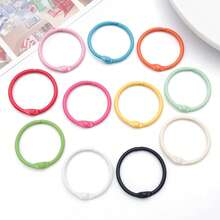 20pcs Metallic Loose Leaf Binder Rings Colored Metal Key Rings For Index Cards, Notebook, Keychains, School, Office, Home, Teachers, Craft Projects - Multicolor - View 8