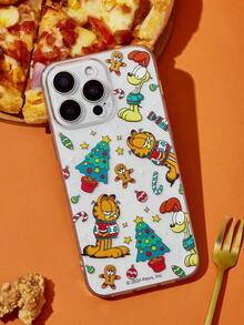 Silver Phone Case With Marilyn X Figure And Floral Print, Compatible With - 無色 - 查看 5