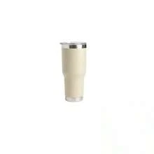 Stainless Steel Thermal Mug Without Handle 30oz 900ML - 米色 - 查看 1