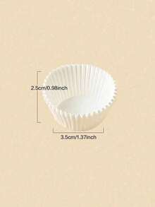 一次性烘焙纸杯、纸杯蛋糕衬垫、玛芬纸杯、迷你纸杯蛋糕包装纸、一次性烘焙纸杯 - 彩色 - 查看 9