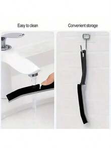 5件套多功能缝隙刷，窄缝清洁刷，浴室瓷砖刷，硬毛缝隙清洁刷，适用于家庭、餐厅、厨房瓷砖、窗槽等。