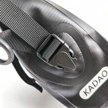 2,5-3L Bolsa impermeable para ciclismo, Bolsa multifuncional para manillar de bicicleta, Bolsa frontal de gran capacidad para bicicleta de montaña - Negro - Ver 8