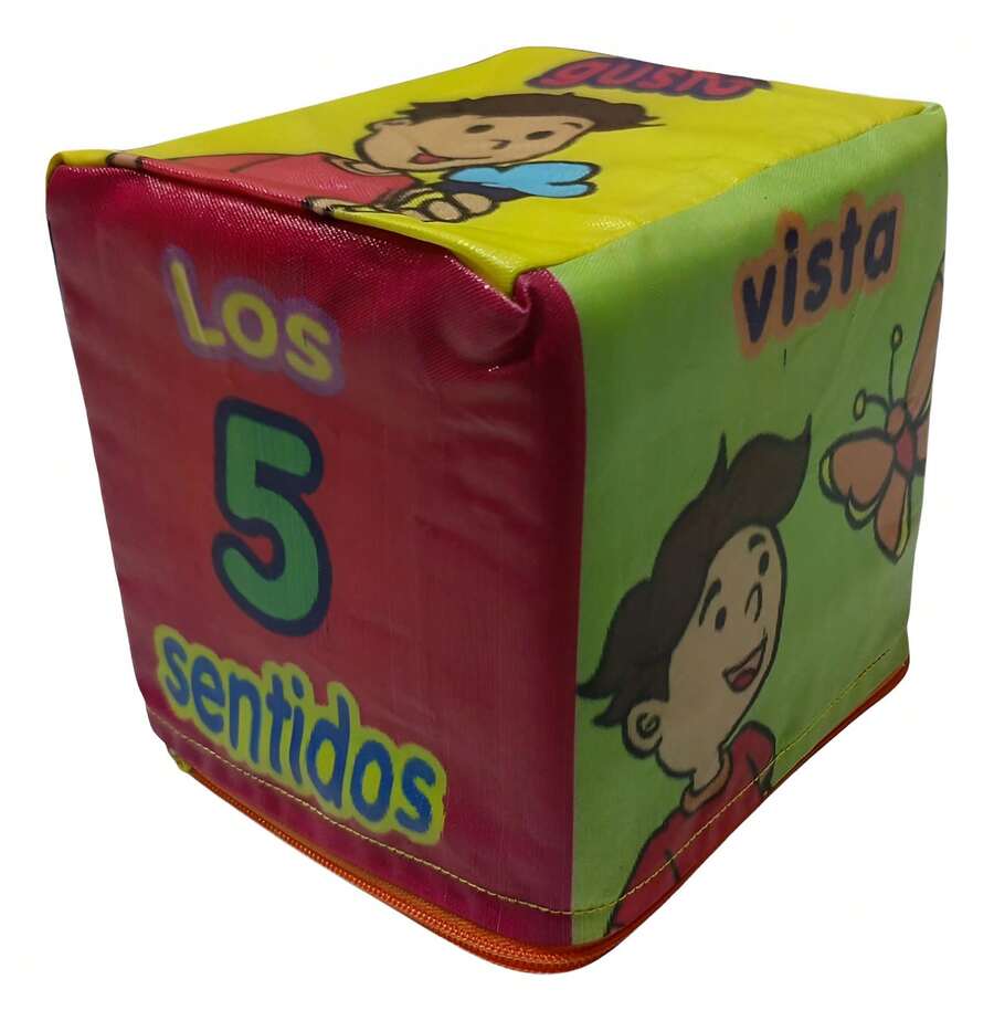TendenciaCubo Didáctico De Los 5 Sentidos SentidosCalidad premium - Sentido - Ver 1