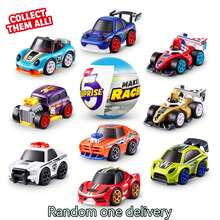 ZURU 5 piezas de juguetes de desempaque novedosos con tema de autos de carreras hechos a mano, coches en miniatura coleccionables (estilos aleatorios) - Multicolor - Ver 2