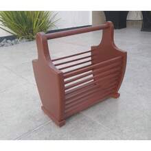 TendenciaRevistero Canasta Madera Barnizado Varios Colores Envio FullCalidad premium - 1 - Ver 6