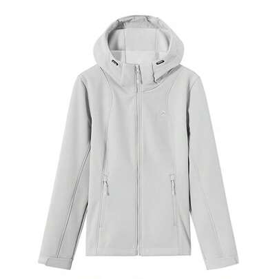CAMEL CROWN Women's Anti-Static Waterproof Outdoor Softshell Jacket With Fleece Lining, Wind And Water Resistant With Hood