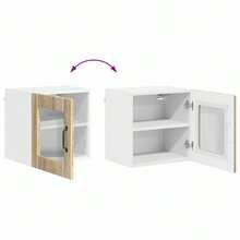 vidaXL Armoire de cuisine Chêne Sonoma 40 x 31 x 40 cm - Tabac - Voir 11