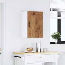vidaXL Armadio murale da cucina Porto vieux bois bois d'ingénierie - Castano - Visualizzare 3