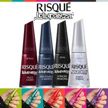 Kit Of 10 Risqué Lollapalooza Nail Polishes, New Risqué Collection, Glitter Effect Nail Polish - 4 esmaltes de uñas - Ver 1