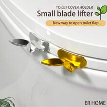 4pcs Cute Cat Paw Shaped Toilet Seat Lift Handle, Non-Contact Toilet Seat Cover, Lift Up Toilet Seat Riser, Bathroom Accessories - Multicolor - View 11