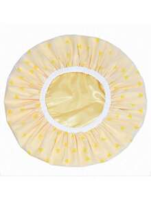 1/3个加厚防水黑色PEVA双层浴帽，长发洗发帽，护发帽，厨房帽 - 彩色 - 查看 12