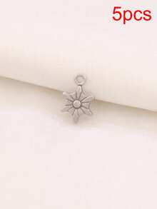 5pcs Stainless Steel Mini Star Sun Pendant 18K Gold Plated Charms Pendant For DIY Jewelry Making Supplies Accessories - Pendants - View 16