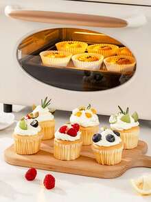 一次性烘焙纸杯、纸杯蛋糕衬垫、玛芬纸杯、迷你纸杯蛋糕包装纸、一次性烘焙纸杯 - 彩色 - 查看 8