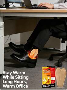 5双装 - 足部暖贴、自发热鞋垫和手部暖贴，额外保暖10-12小时，即时保暖10小时，空气激活加热垫，男女通用，是滑雪、徒步、露营和户外活动的理想之选，完美的新年礼物 - 新旧款式随机组合，春夏精选，伴娘礼物，房间/卧室装饰，海滩，旅行，男士，女士，度假 - 彩色 - 查看 4