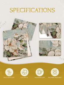 1pc Spring/Summer Floral Designed Tapestry, Oil Painting Style, Suitable For Kitchen, Dining Room Decor, Party Table Accessories, Home Room Decor, Table Runner, Fireplace Mantel Scarf, Glass Door Curtain, Home Decor, Entryway Decor, Dining Table Decor, Bedroom Decor, Bed Scarf - Multicolor - View 9