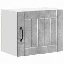 vidaXL Armario de cocina 2 unidades gris béton 50 x 31 x 40 cm - Gris - Ver 5