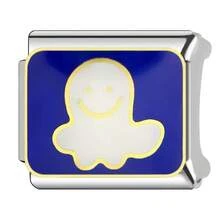 In Stock Italian Module Bracelet Jewelry Personalized Fashion Steel Bracelet Necklace Ring - #10*單顆 - 查看 12