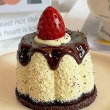 香辣布丁软萌玩具，可爱夏日多巴胺设计，硅胶减压玩具，生日礼物、理想礼物、惊喜礼物、节日礼物、季节礼物的完美之选 - 彩色 - 查看 14