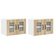 vidaXL Armoire de cuisine Kalmar 2 pcs Chêne Sonoma 60 x 31 x 40 cm - Tabac - Voir 1