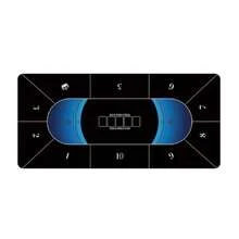 Texas Poker Matte, Poker Teppich, Premium Luxus tragbare Poker Tischdecke, wasserdichter Poker Stoff - Hochtemperatur-Hitzedruck Poker Teppich, geräuschreduzierend, rutschfest, fleckresistent, Weihnachtsgeschenk