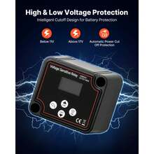 Relays - ข้อมูลอ้างอิง: Blei-Säure- und Lithiumbatterie 12 V 140 A พร้อม LCD-Anzeige - ดู 6