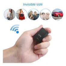Mini Localizador Rastreador Gps Auto Tracker GF-07 Color Negro - Negro - Ver 12