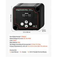 Relays - ข้อมูลอ้างอิง: Blei-Säure- und Lithiumbatterie 12 V 140 A พร้อม LCD-Anzeige - ดู 7