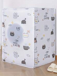 Thickened Printed Anti-Sunshine Washing Machine Cover, Home Washing Machine Drum Cover Towel,Fit Washing Machine Dust Cover,Protective Cloth, Dryer Cover ,Reusable Laundry Ball, Best Choice For Gifting Relatives And Friends,Mother's Day Gifts,Valentine's Day Gifts - Multicolor - View 16