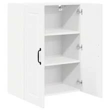 vidaXL Küchenschrank mit Ablage, Hochglanzweiß, 60 x 31 x 80 cm - Weiss - Übersicht 5