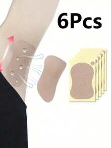 10/20/30/50pcs Disposable Breathable Sweat-Absorbing Pads, Sports Sweat Pads, Ultra-Thin Breathable Invisible Sweat Pads, Unisex Lightweight Invisible Sweat-Absorbing Odor-Proof Elastic Pads, Gourd-Shaped Underarm Sweat Pads, Dress Sweat Pads, Sweat & Odor Eliminating Pads, Suitable For Travel, Sports, Outdoor, Summer, Stickers, Back To School Supplies - Multicolor - View 10