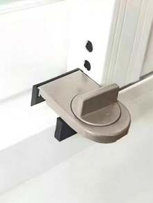 1个重型铝合金安全锁，适用于推拉门窗 - 增强防盗、防夹、防坠落功能，家居安全 - 彩色 - 查看 9